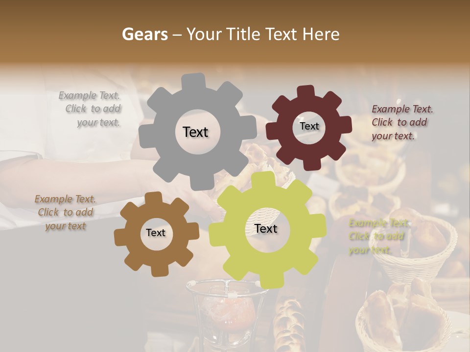 Uniform Cooking Delicious PowerPoint Template