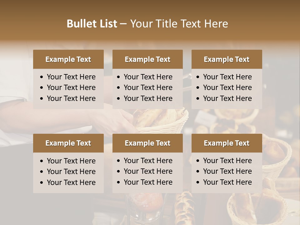 Uniform Cooking Delicious PowerPoint Template