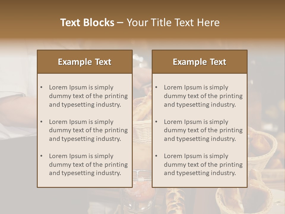 Uniform Cooking Delicious PowerPoint Template