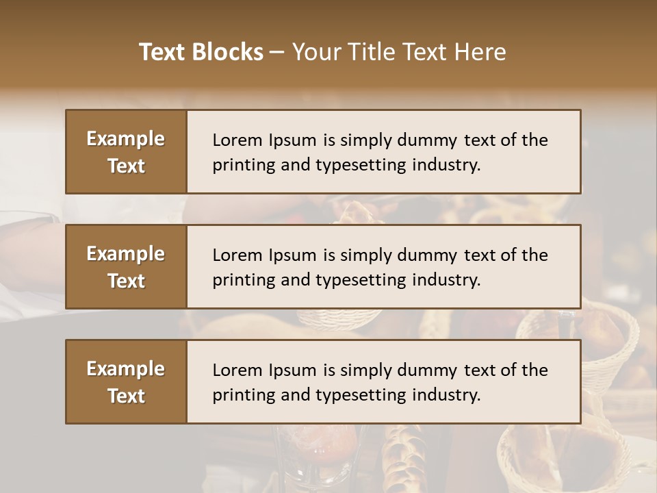 Uniform Cooking Delicious PowerPoint Template