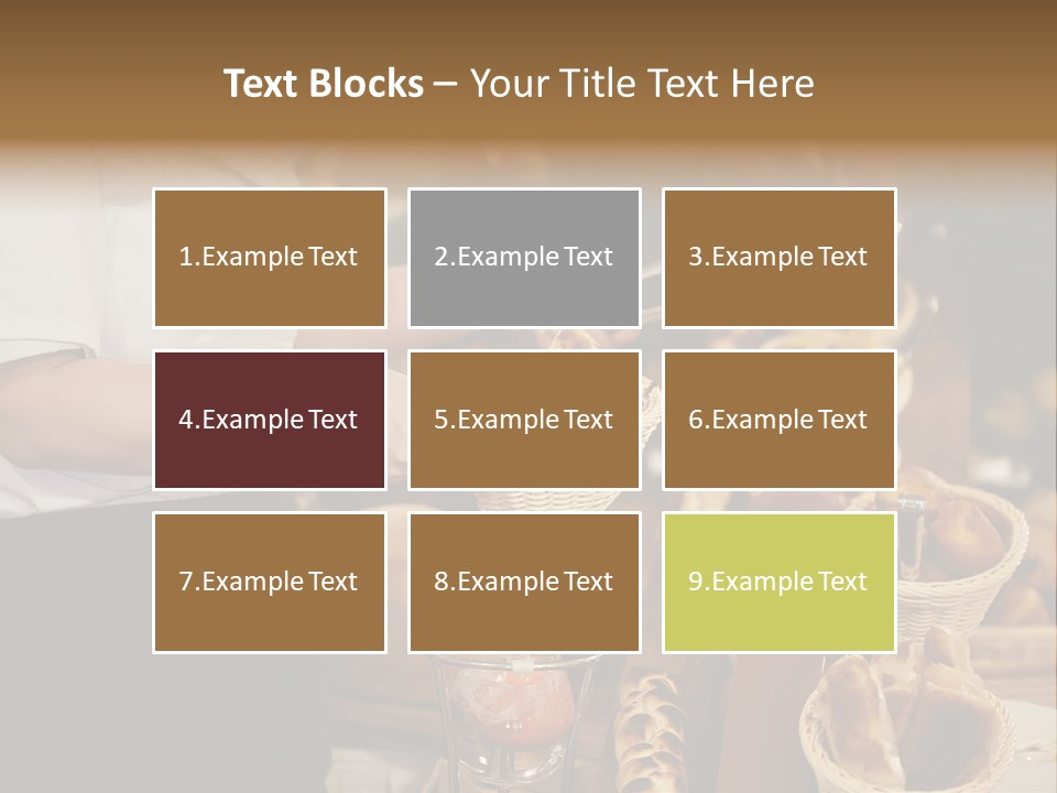 Uniform Cooking Delicious PowerPoint Template