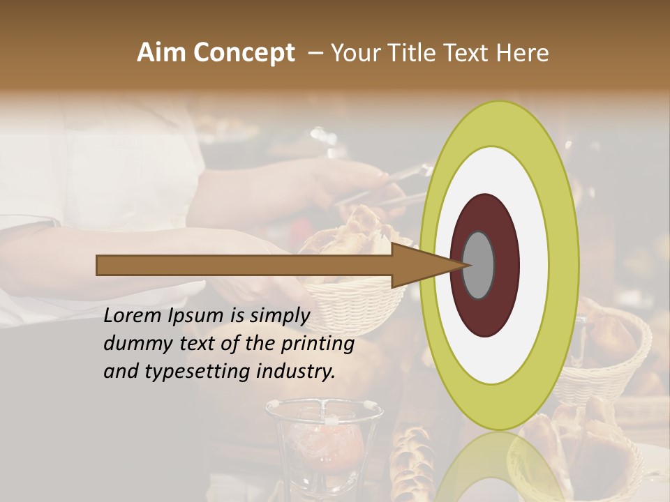 Uniform Cooking Delicious PowerPoint Template