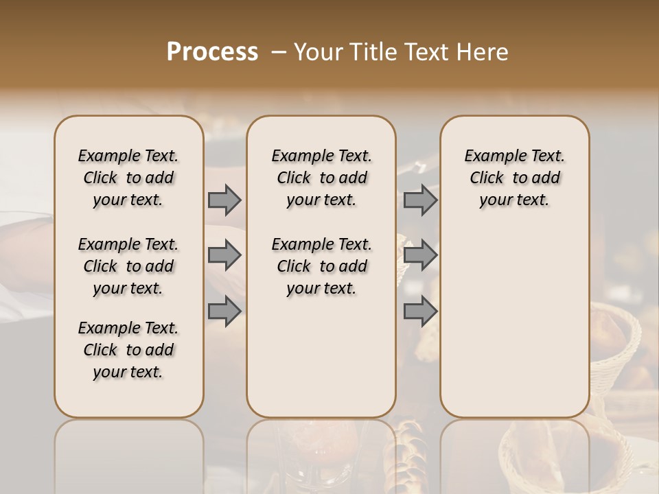 Uniform Cooking Delicious PowerPoint Template