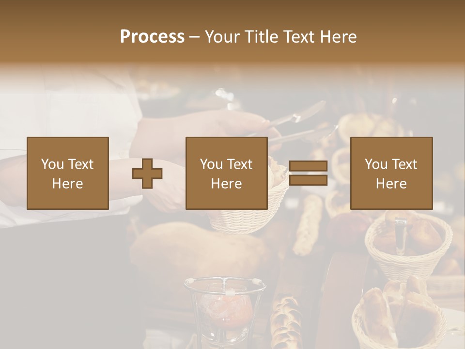 Uniform Cooking Delicious PowerPoint Template