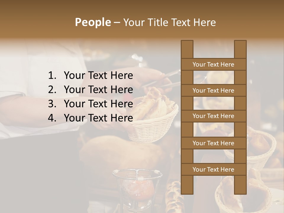 Uniform Cooking Delicious PowerPoint Template