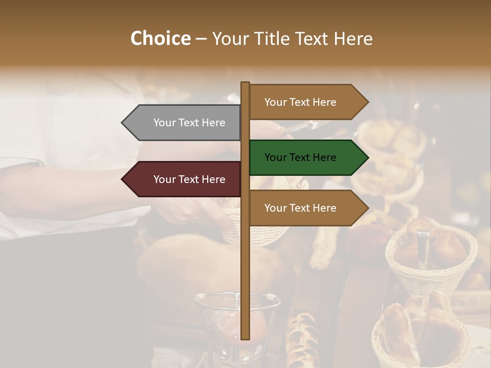 Uniform Cooking Delicious PowerPoint Template