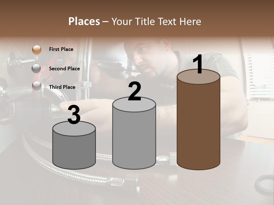 Handsome Work Handyman PowerPoint Template
