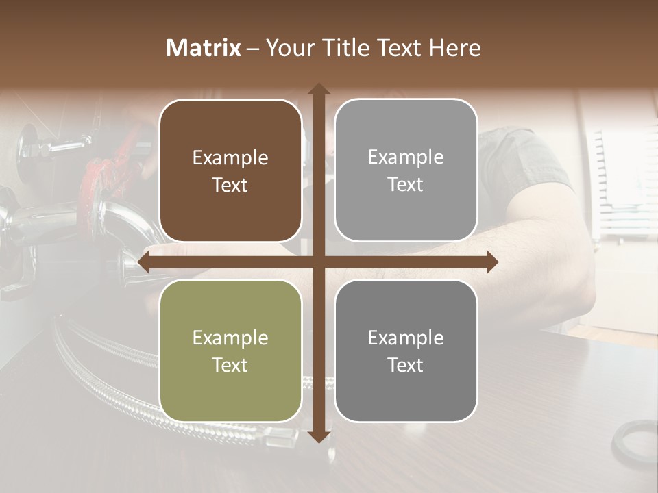 Handsome Work Handyman PowerPoint Template