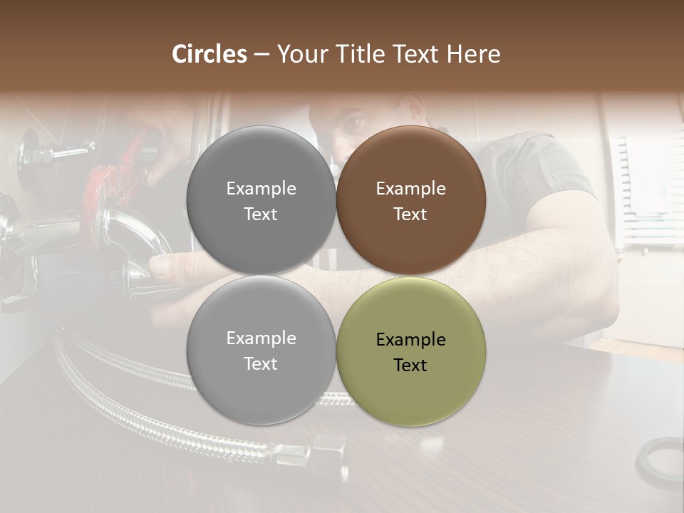 Handsome Work Handyman PowerPoint Template