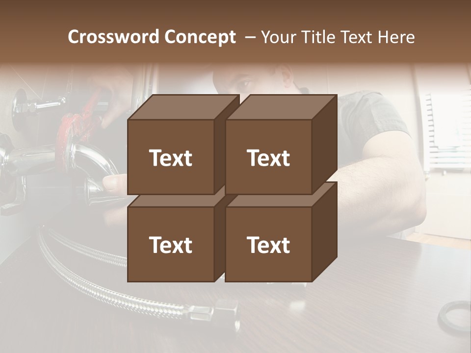 Handsome Work Handyman PowerPoint Template