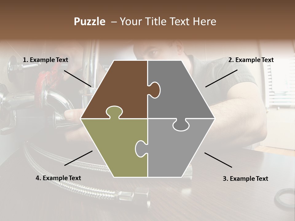 Handsome Work Handyman PowerPoint Template