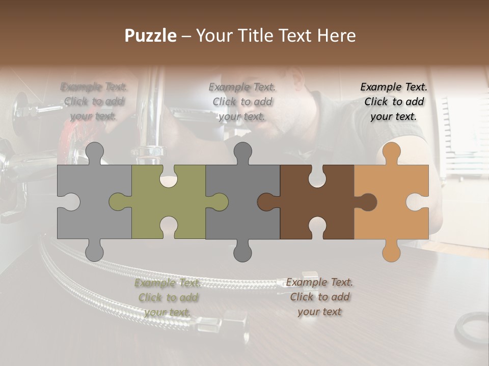 Handsome Work Handyman PowerPoint Template