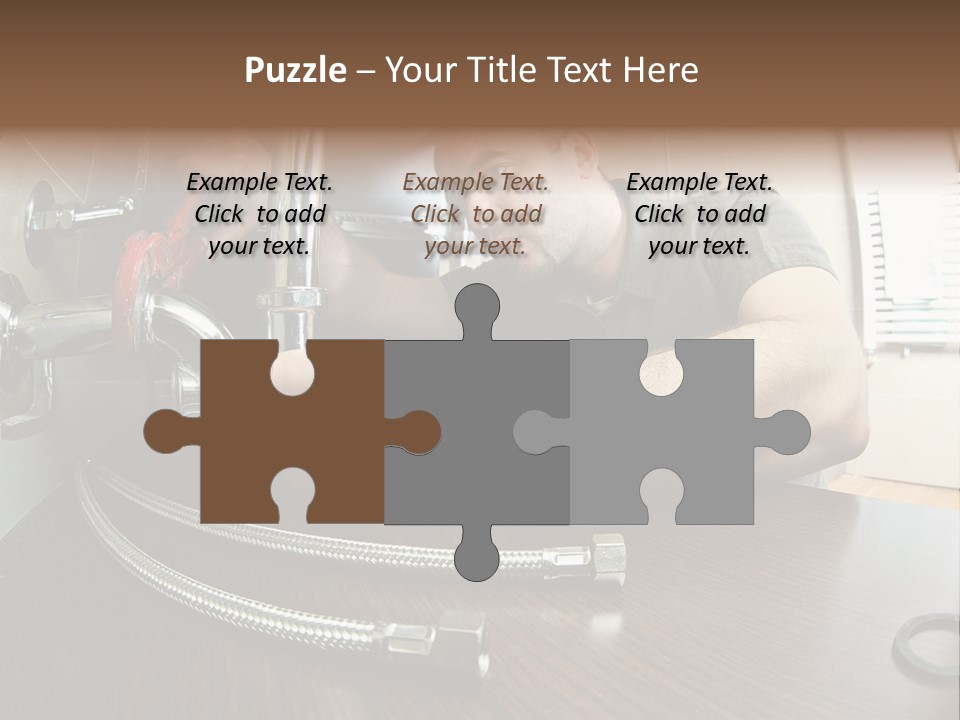 Handsome Work Handyman PowerPoint Template