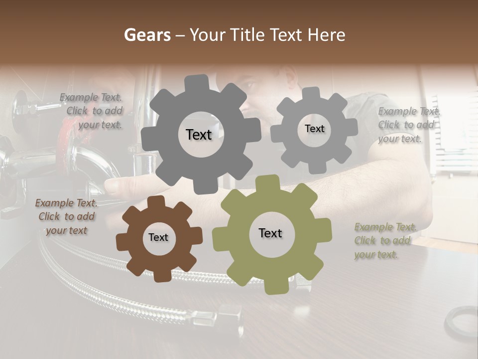 Handsome Work Handyman PowerPoint Template