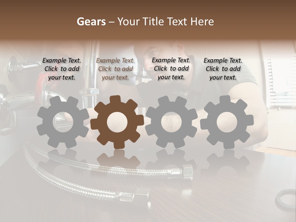 Handsome Work Handyman PowerPoint Template