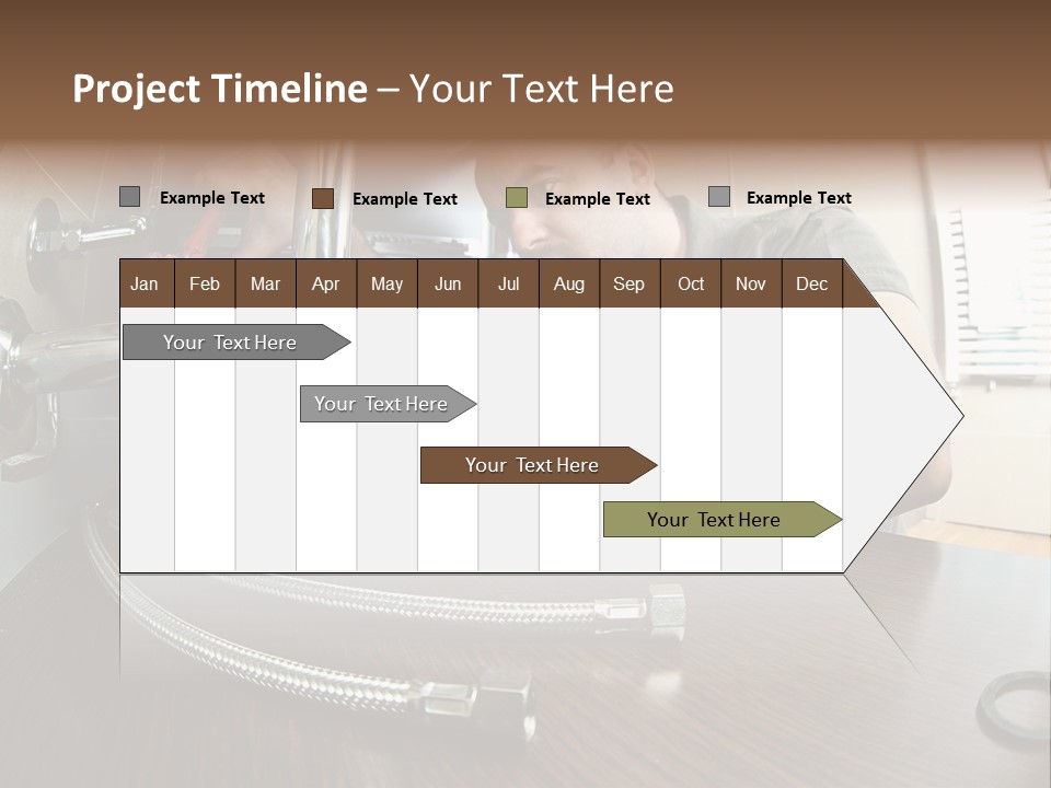 Handsome Work Handyman PowerPoint Template