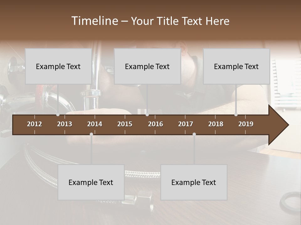 Handsome Work Handyman PowerPoint Template