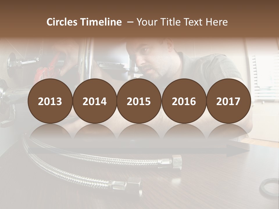 Handsome Work Handyman PowerPoint Template