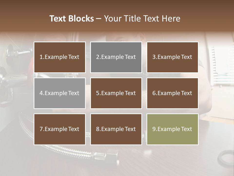 Handsome Work Handyman PowerPoint Template