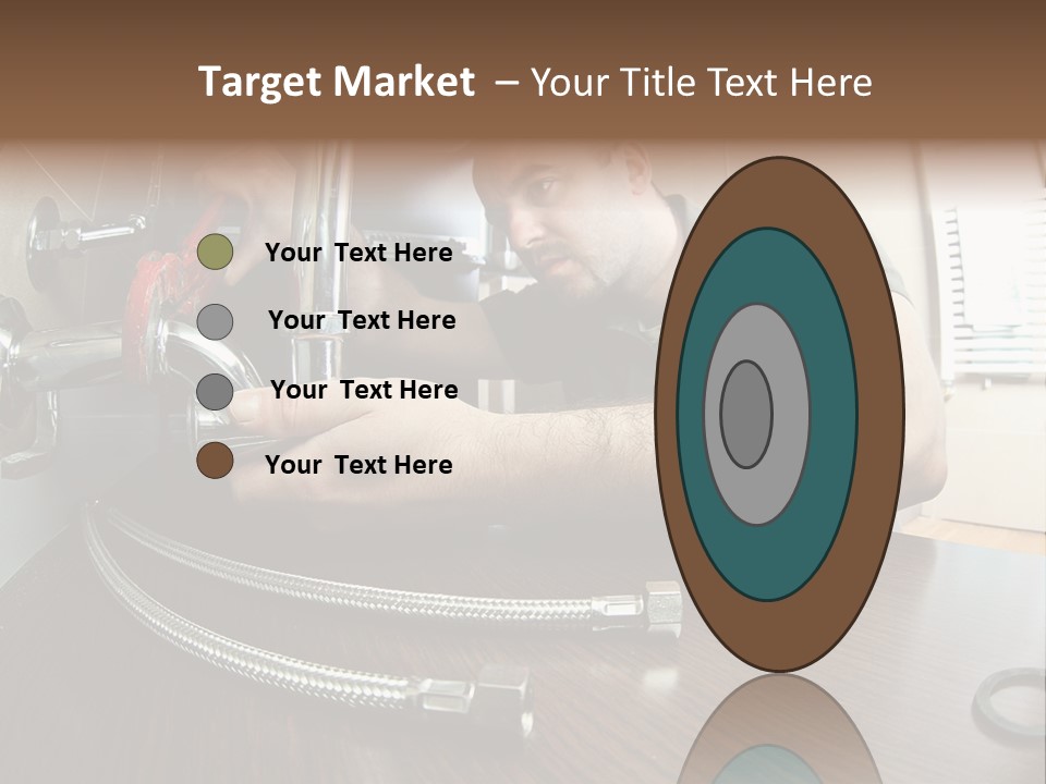 Handsome Work Handyman PowerPoint Template