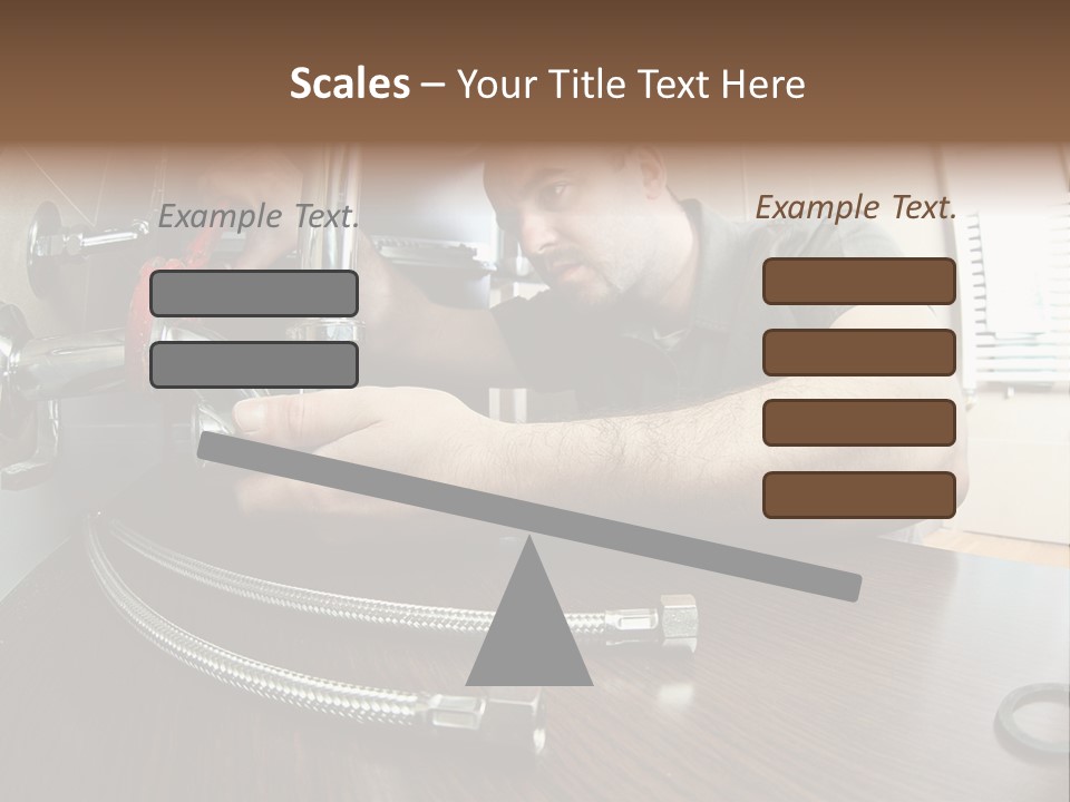 Handsome Work Handyman PowerPoint Template