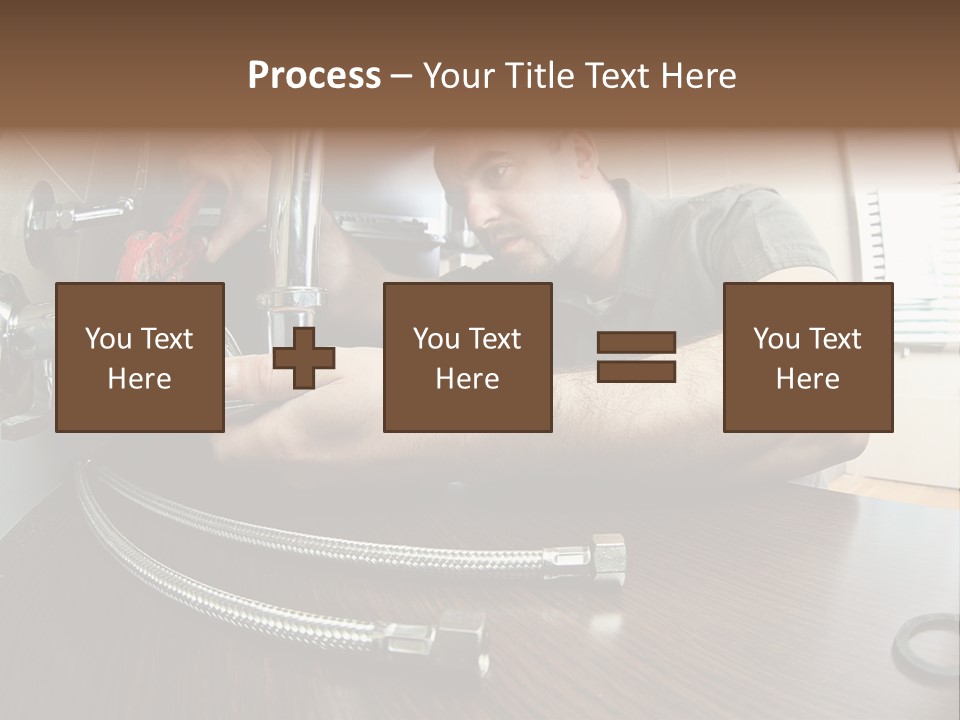 Handsome Work Handyman PowerPoint Template
