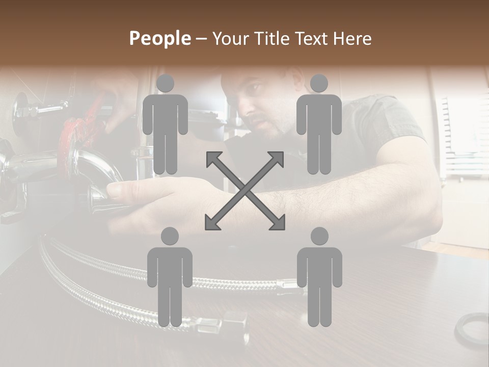 Handsome Work Handyman PowerPoint Template