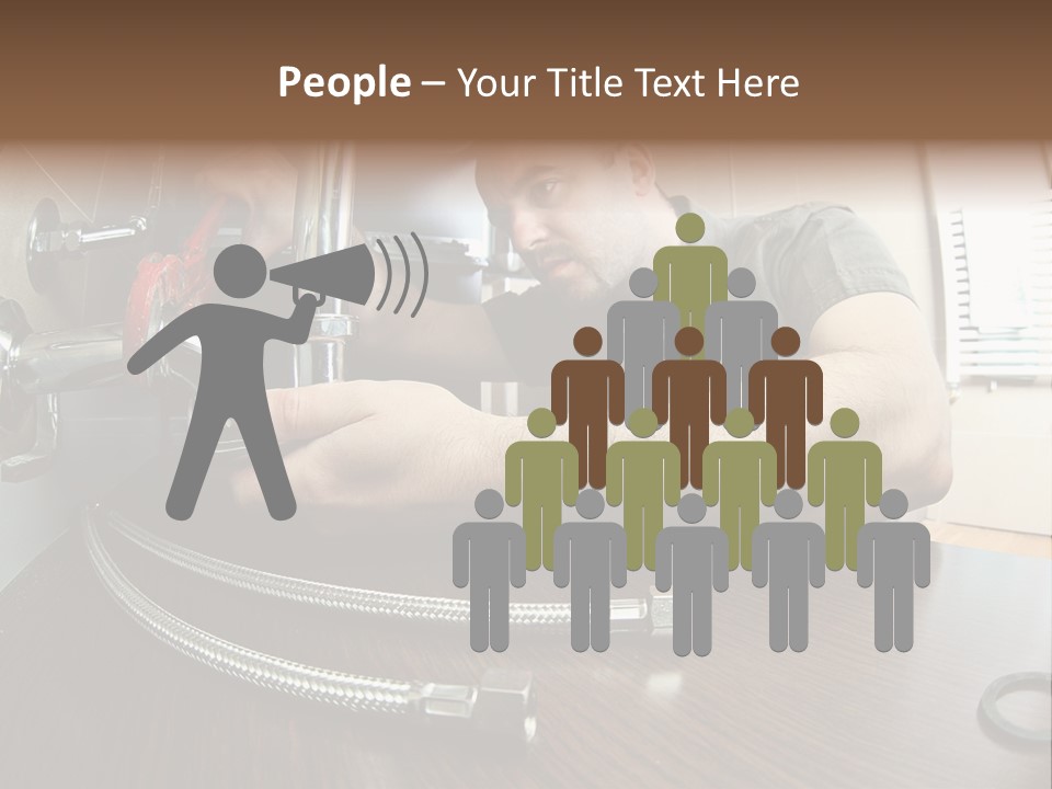 Handsome Work Handyman PowerPoint Template