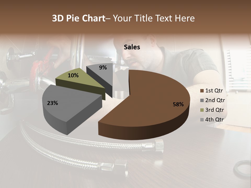 Handsome Work Handyman PowerPoint Template