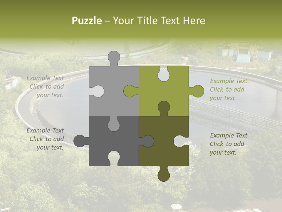 Flow Environment Freshness PowerPoint Template