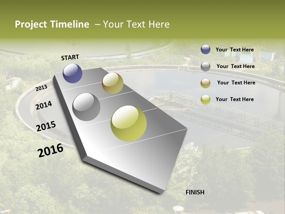 Flow Environment Freshness PowerPoint Template
