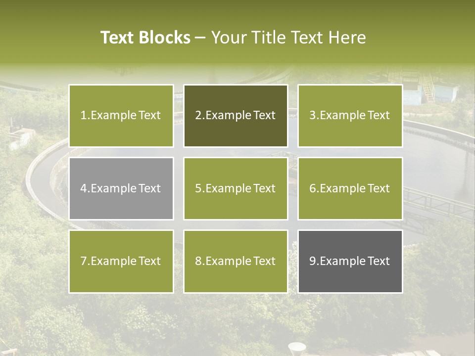 Flow Environment Freshness PowerPoint Template