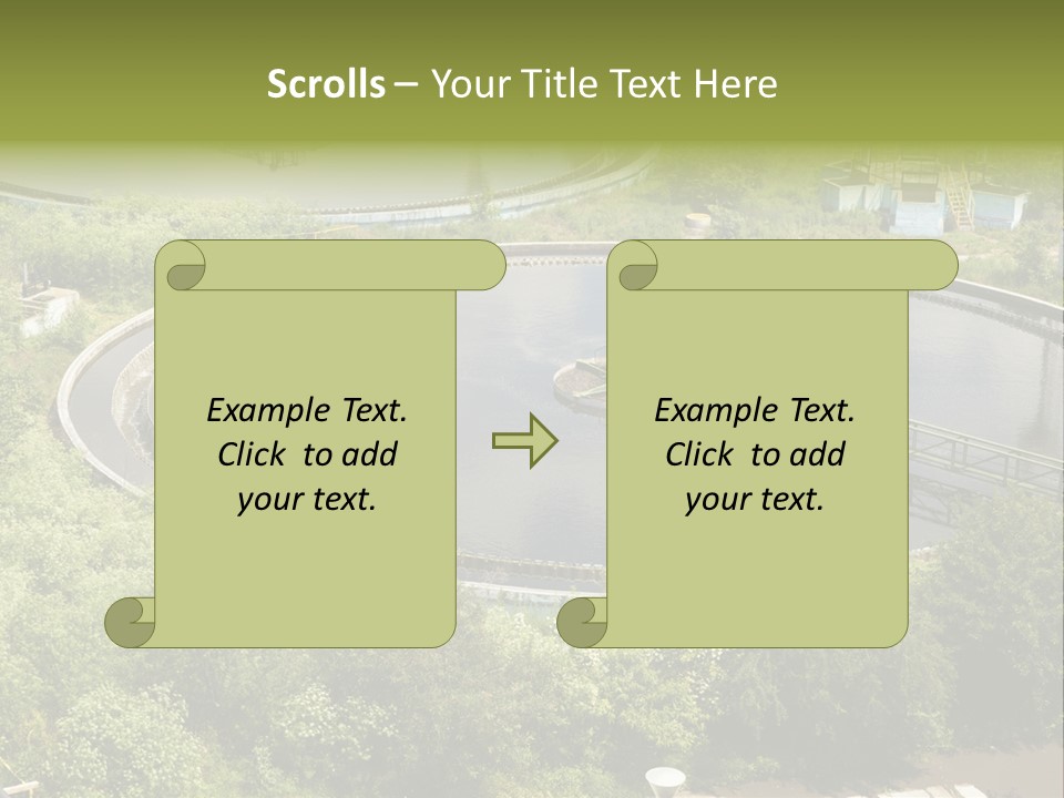 Flow Environment Freshness PowerPoint Template
