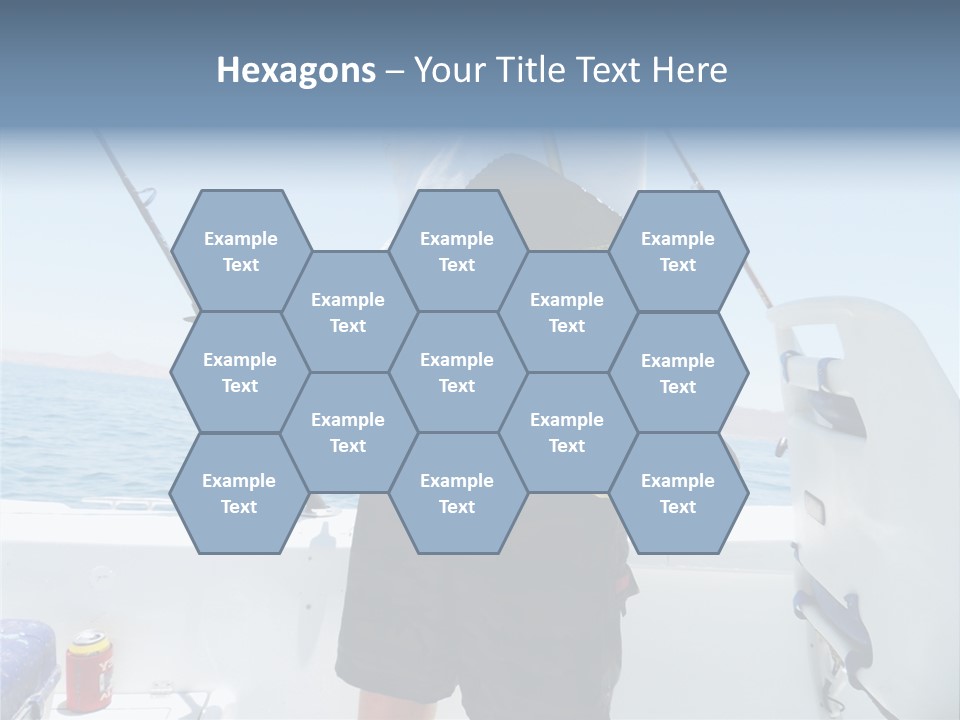 Colorful Fish Dolphin Fish Ocean Fishing PowerPoint Template