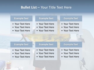 Colorful Fish Dolphin Fish Ocean Fishing PowerPoint Template