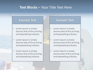 Colorful Fish Dolphin Fish Ocean Fishing PowerPoint Template