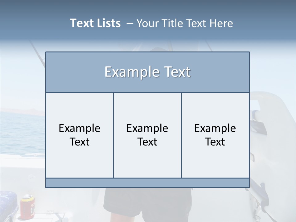 Colorful Fish Dolphin Fish Ocean Fishing PowerPoint Template