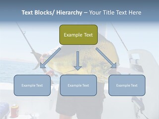 Colorful Fish Dolphin Fish Ocean Fishing PowerPoint Template