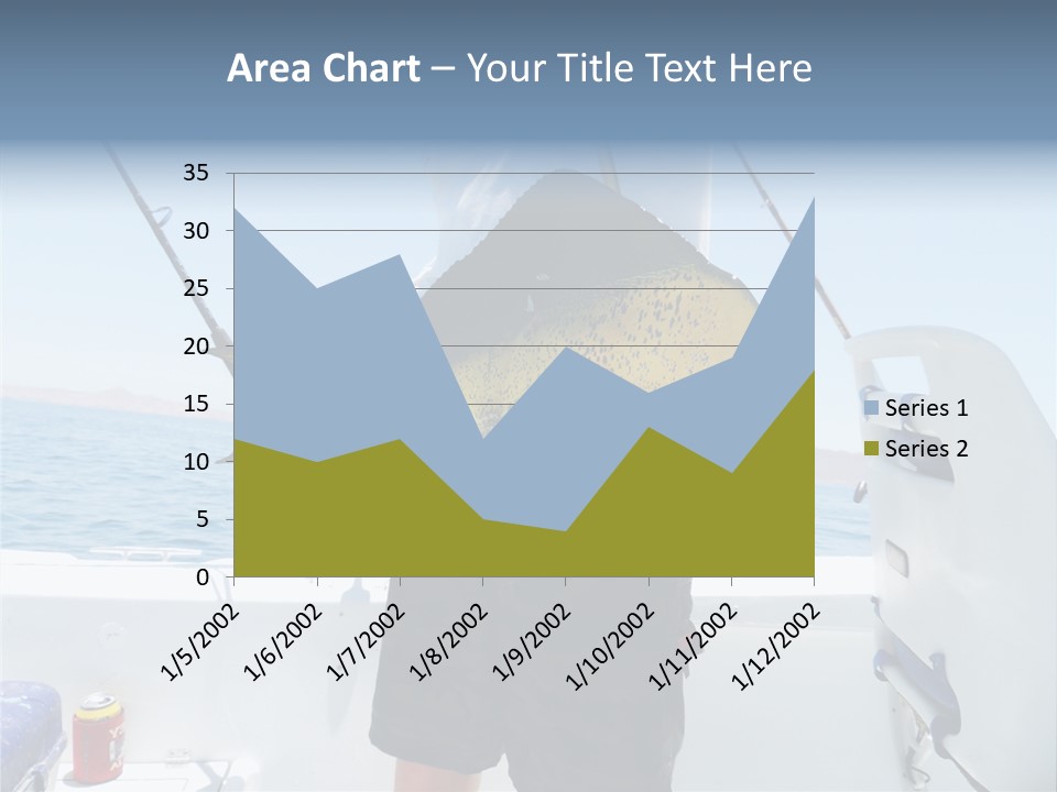 Colorful Fish Dolphin Fish Ocean Fishing PowerPoint Template