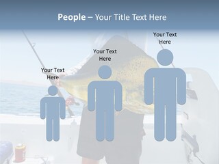 Colorful Fish Dolphin Fish Ocean Fishing PowerPoint Template