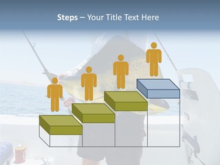 Colorful Fish Dolphin Fish Ocean Fishing PowerPoint Template