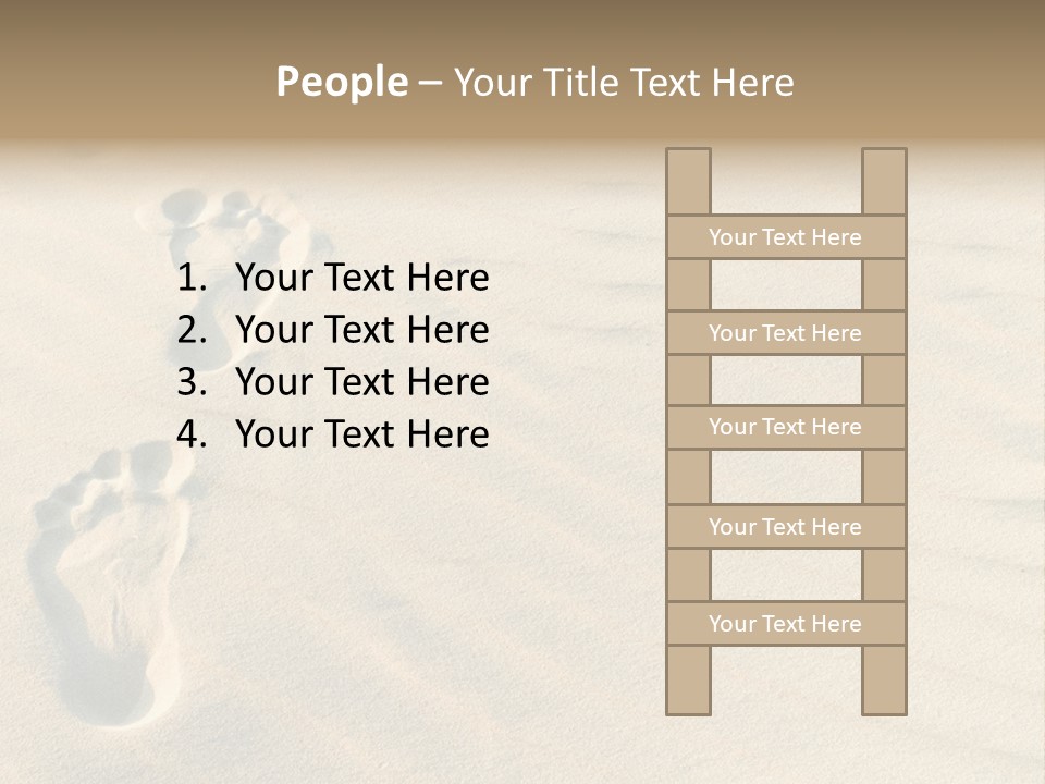 Human Life Alone PowerPoint Template