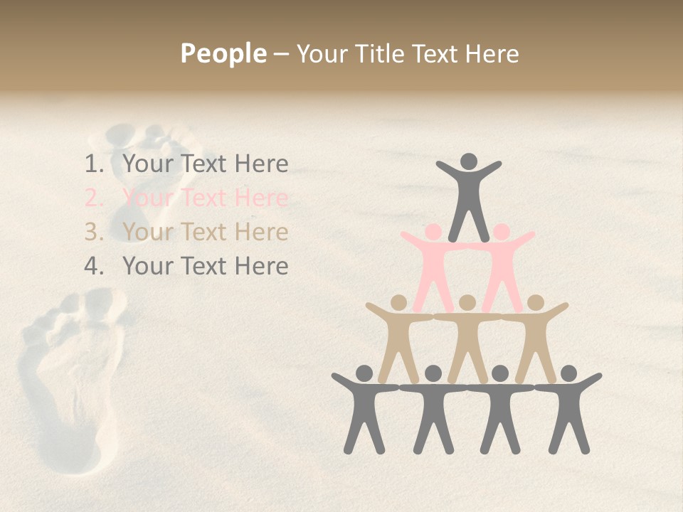 Human Life Alone PowerPoint Template