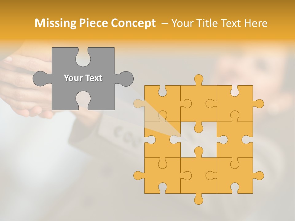 Arrangement Smile Partner PowerPoint Template