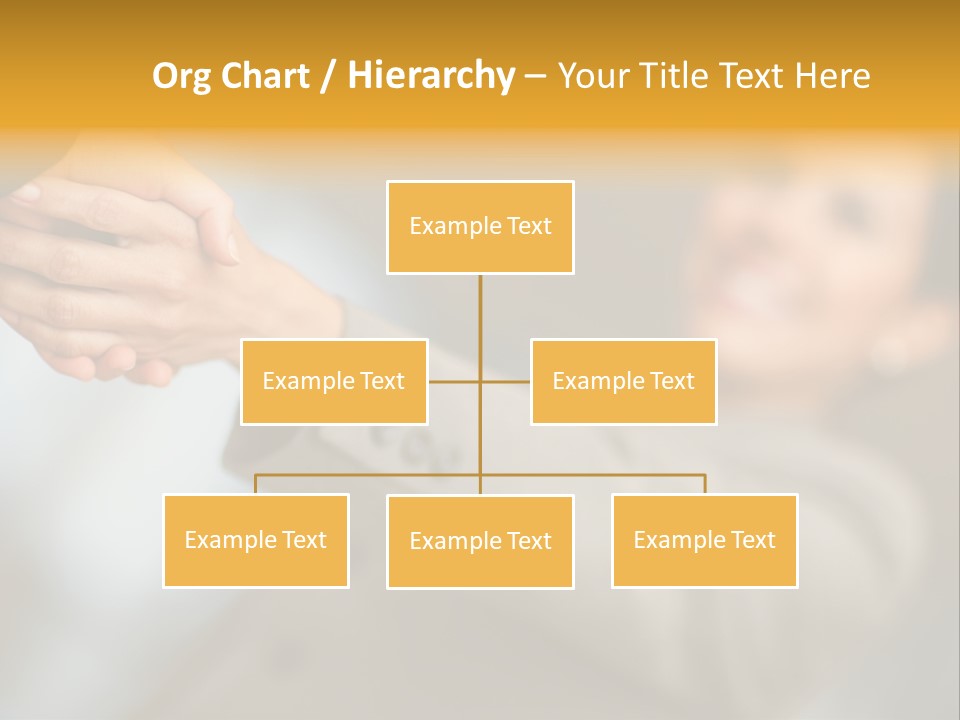 Arrangement Smile Partner PowerPoint Template