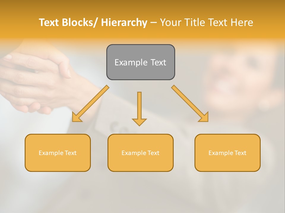 Arrangement Smile Partner PowerPoint Template