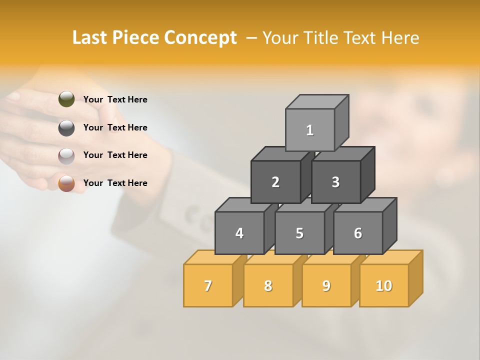 Arrangement Smile Partner PowerPoint Template