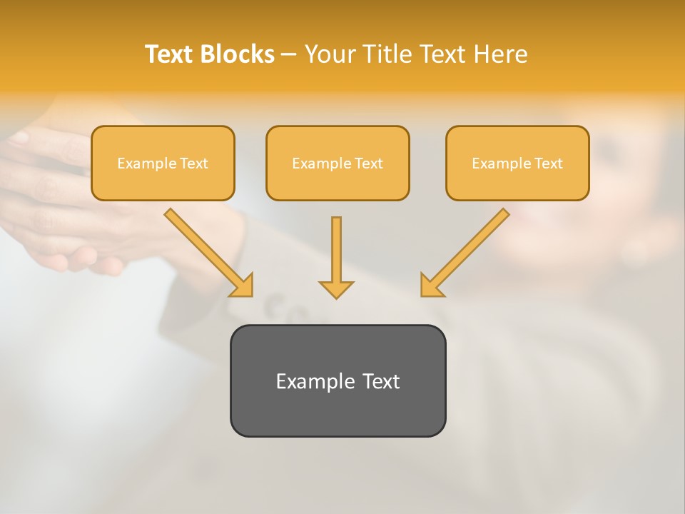 Arrangement Smile Partner PowerPoint Template