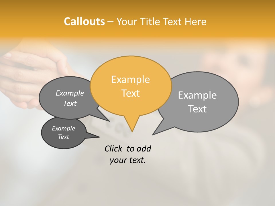 Arrangement Smile Partner PowerPoint Template