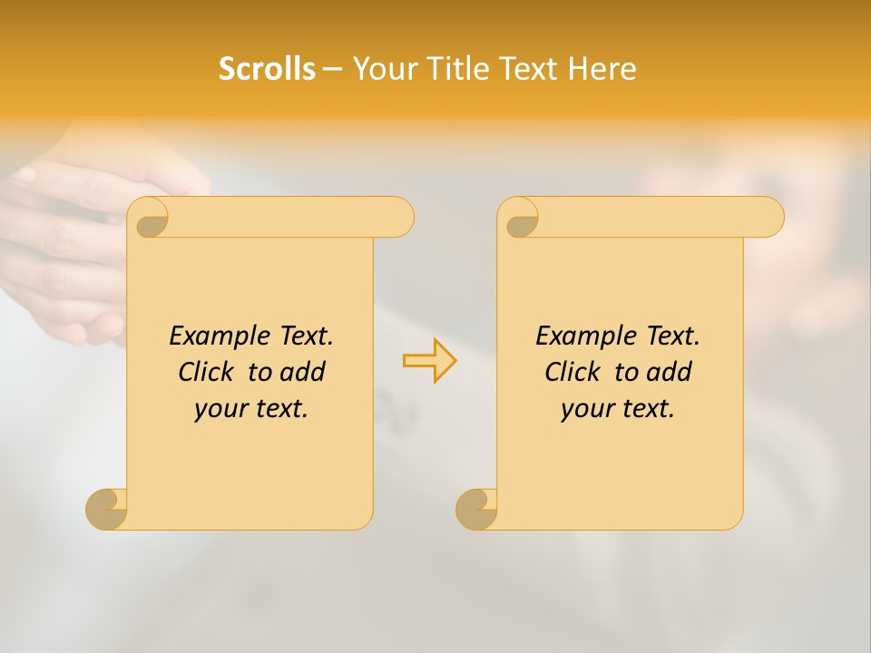 Arrangement Smile Partner PowerPoint Template